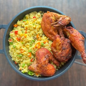 Fried Rice + Chicken